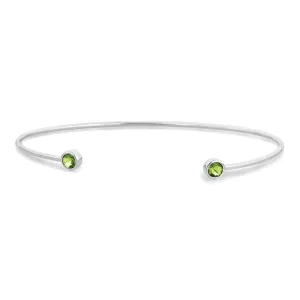 0.43CT, Peridot Bracelet (BC163BCP)
