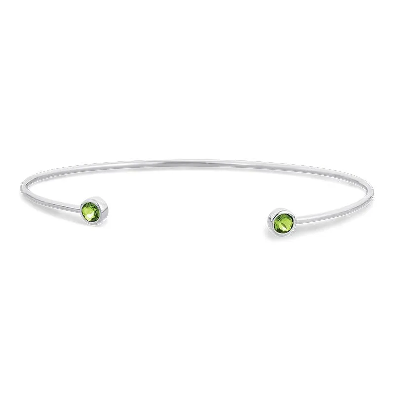 0.43CT, Peridot Bracelet (BC163BCP)