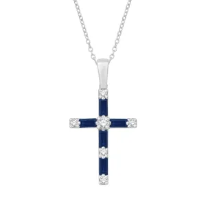 14KW 6RD0.25CT,5SABG1.15CT,DIAMOND/SAPPHIRE BUGGET  (153P5896SA-CR)