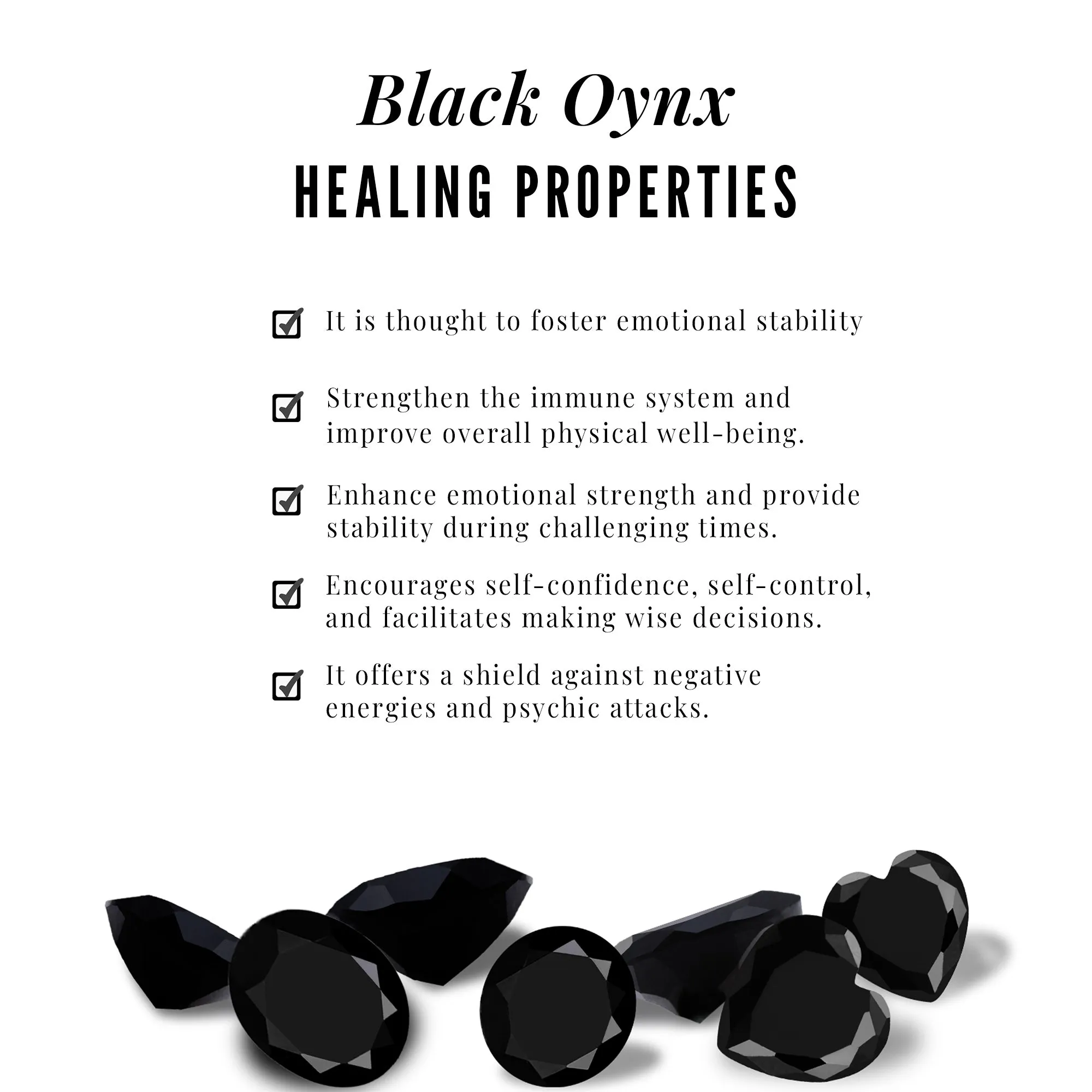 2 CT Octagon Cut Black Onyx and Diamond Bolo Chain Bracelet
