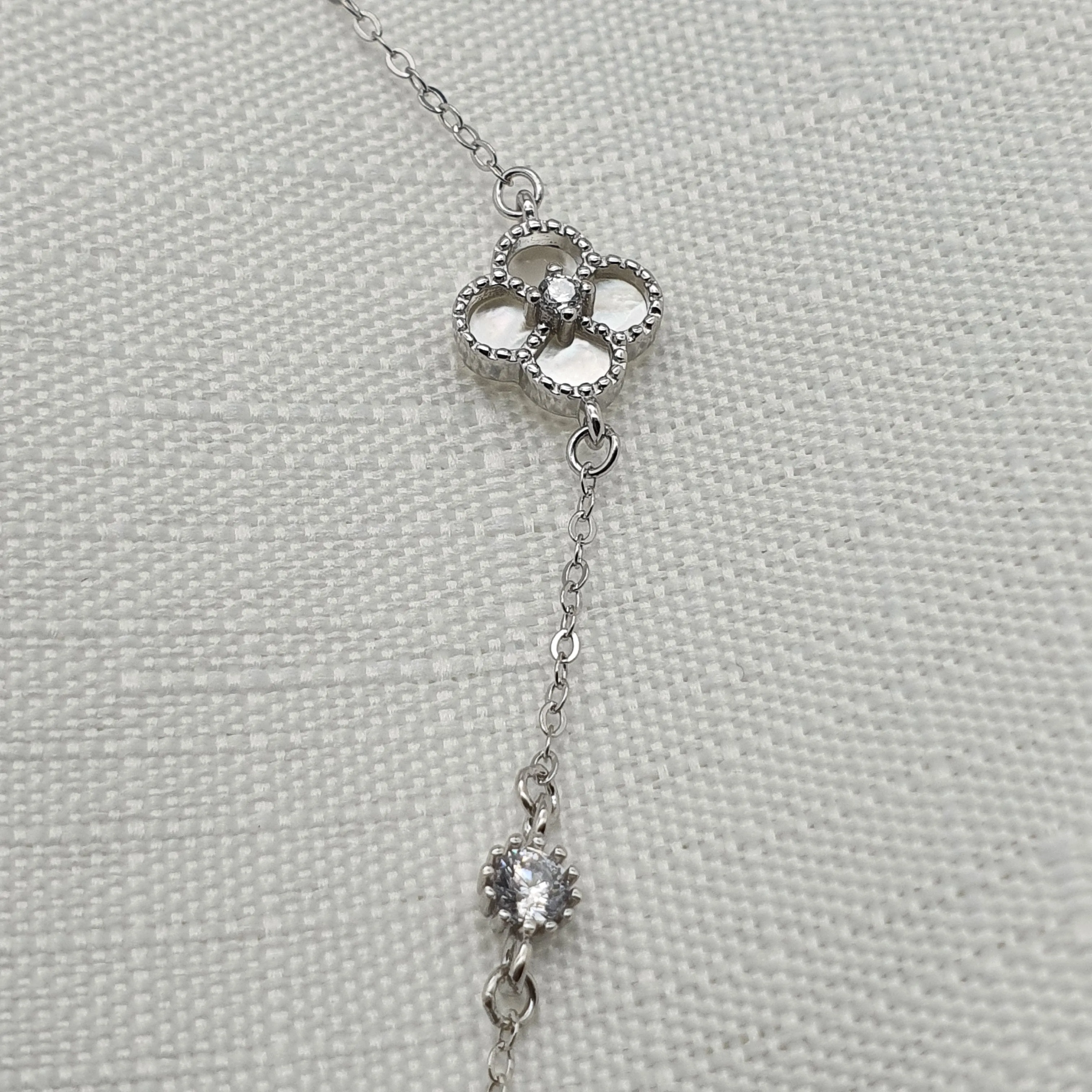 4 Leaf Clover Bracelet, Sterling silver Jewellery