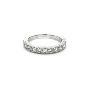 .77ct 14k White Gold Diamond Band