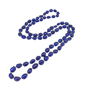 8-9mm Baroque Shape Freshwater Pearl Necklace, Long Length 75cm/30" for Women