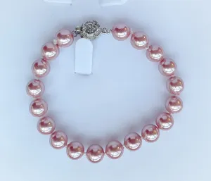 8mm Mother of Pearl Pearl Bracelet