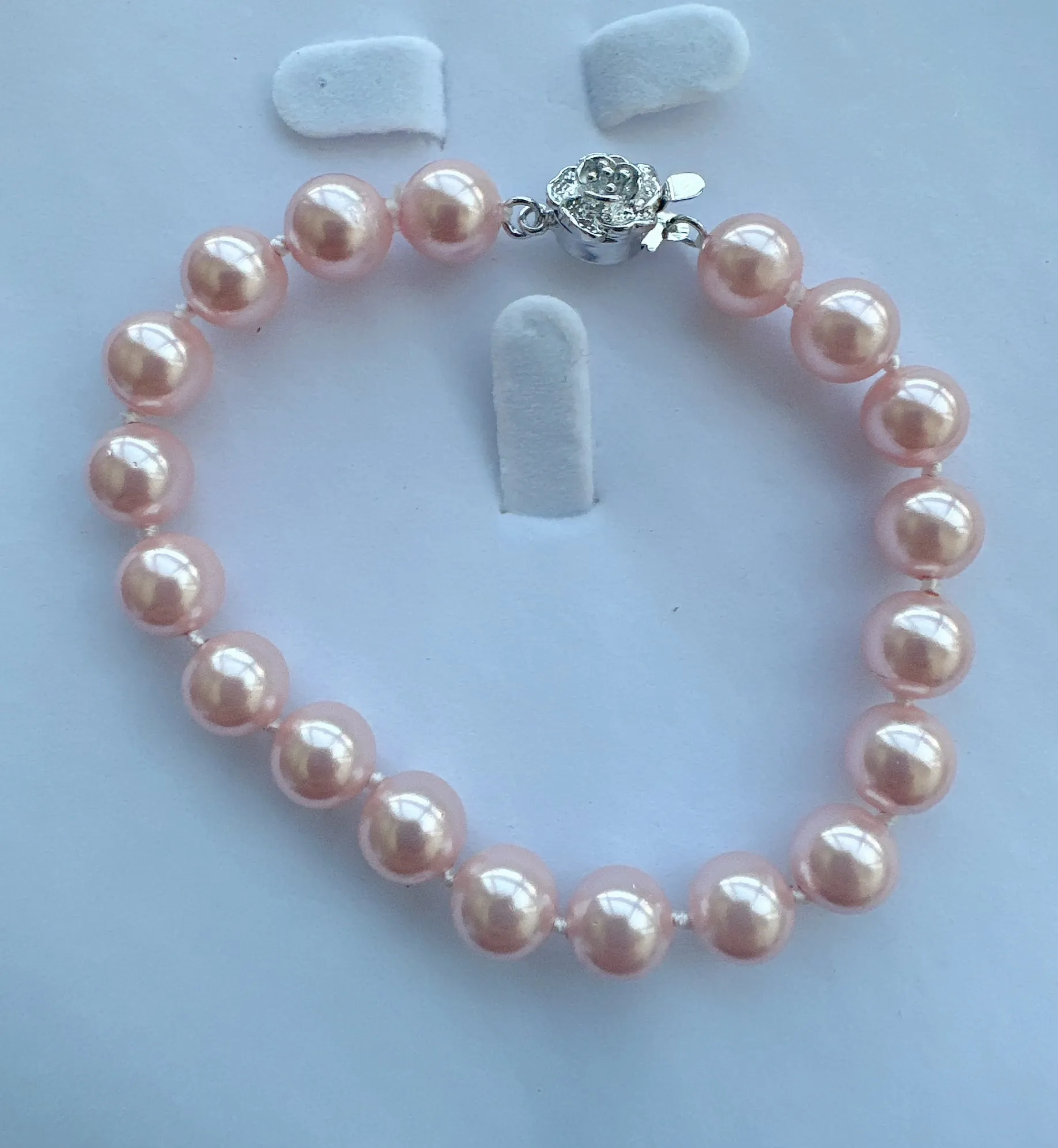 8mm Mother of Pearl Pearl Bracelet