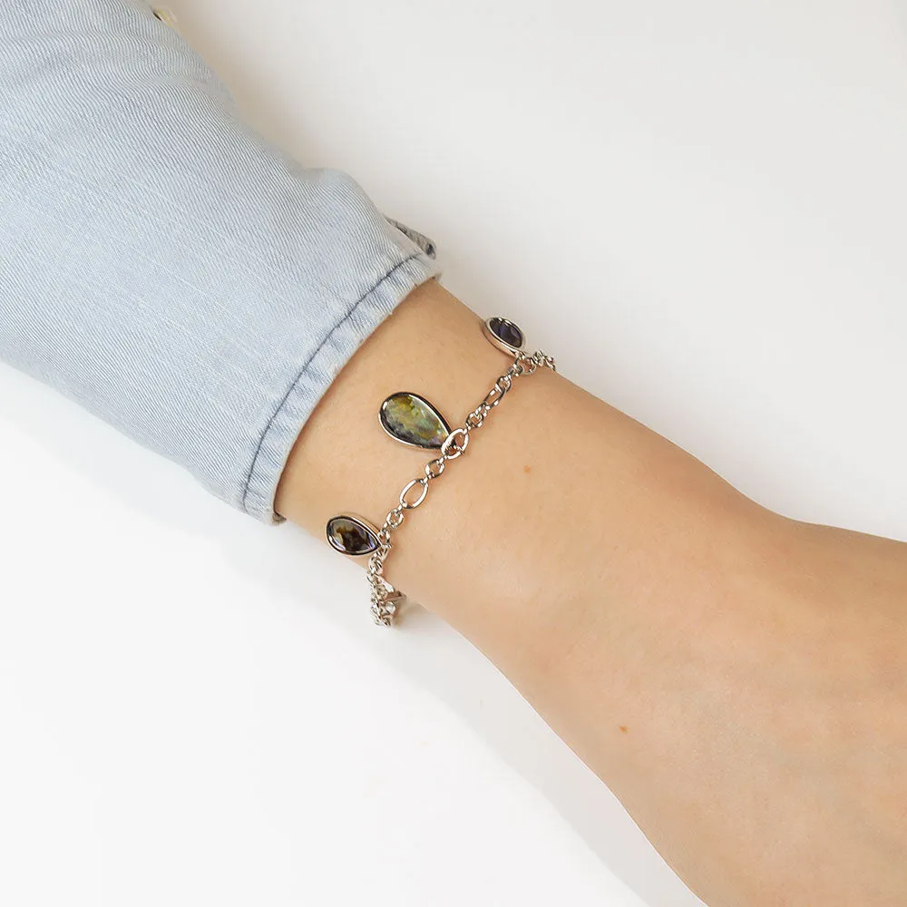 Abalone Teardrops Bracelet