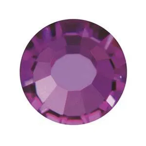 Amethyst Flat Back Rhinestone 7SS