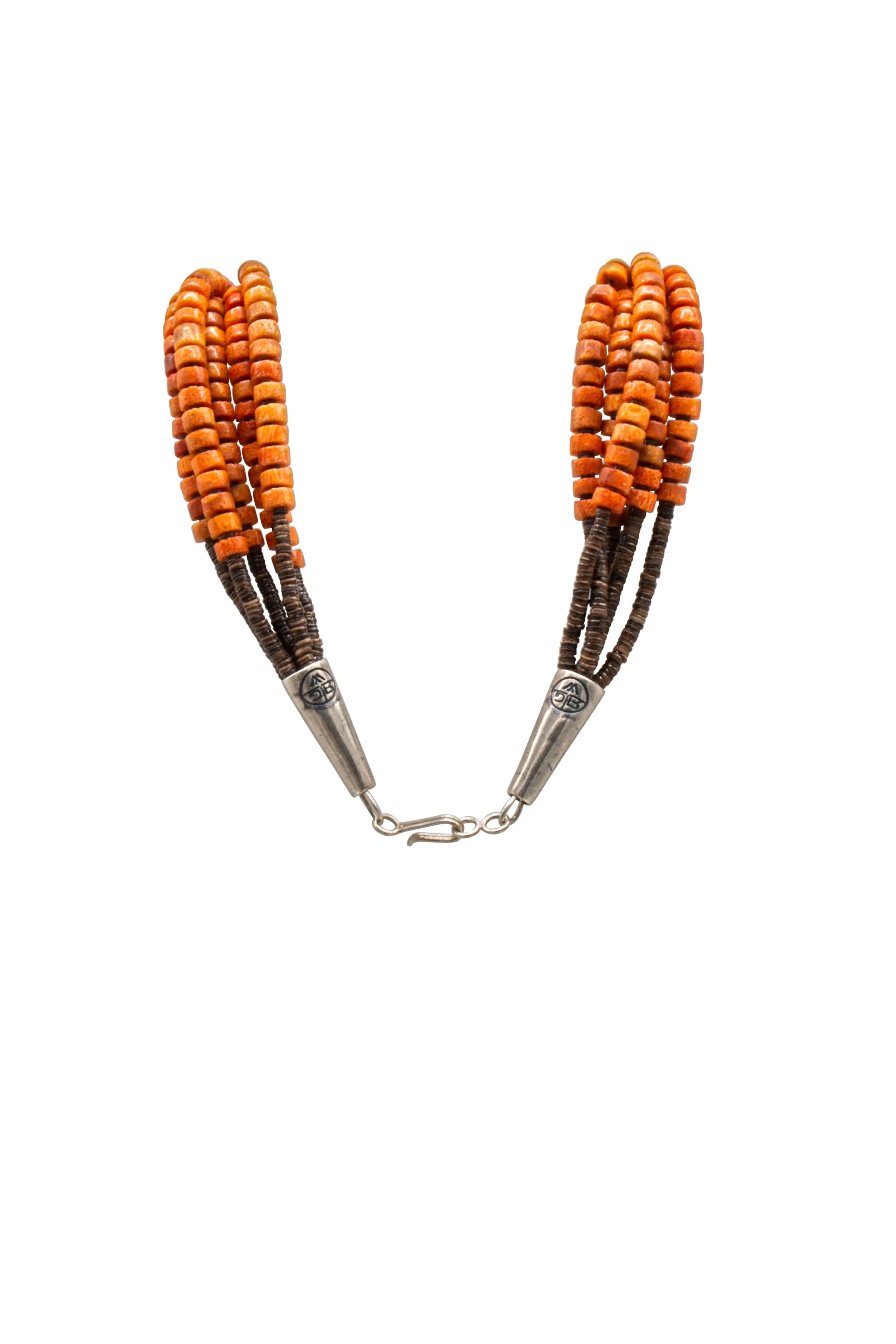 Apple Coral Beaded Necklace | Artisan Handmade