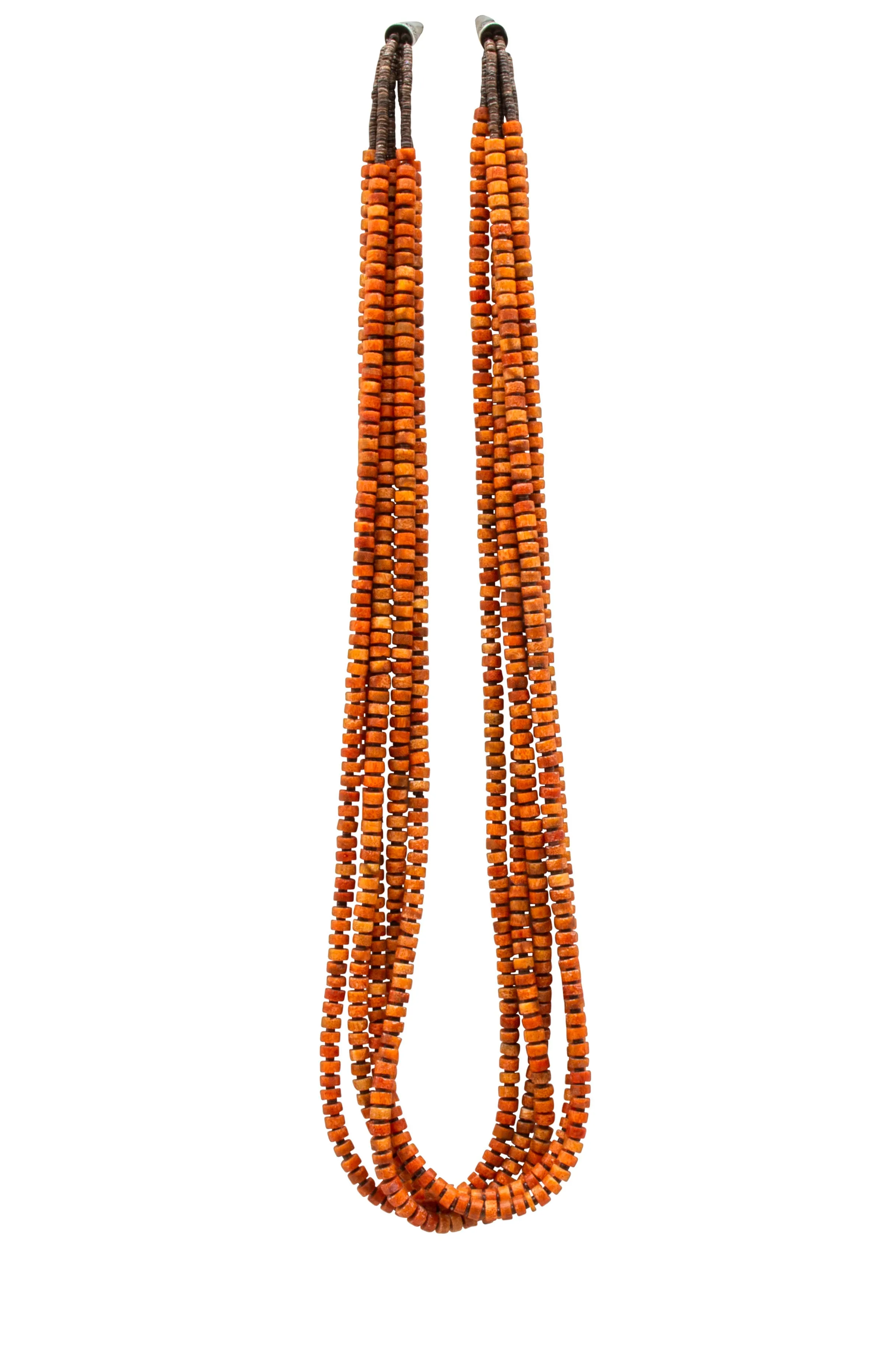 Apple Coral Beaded Necklace | Artisan Handmade