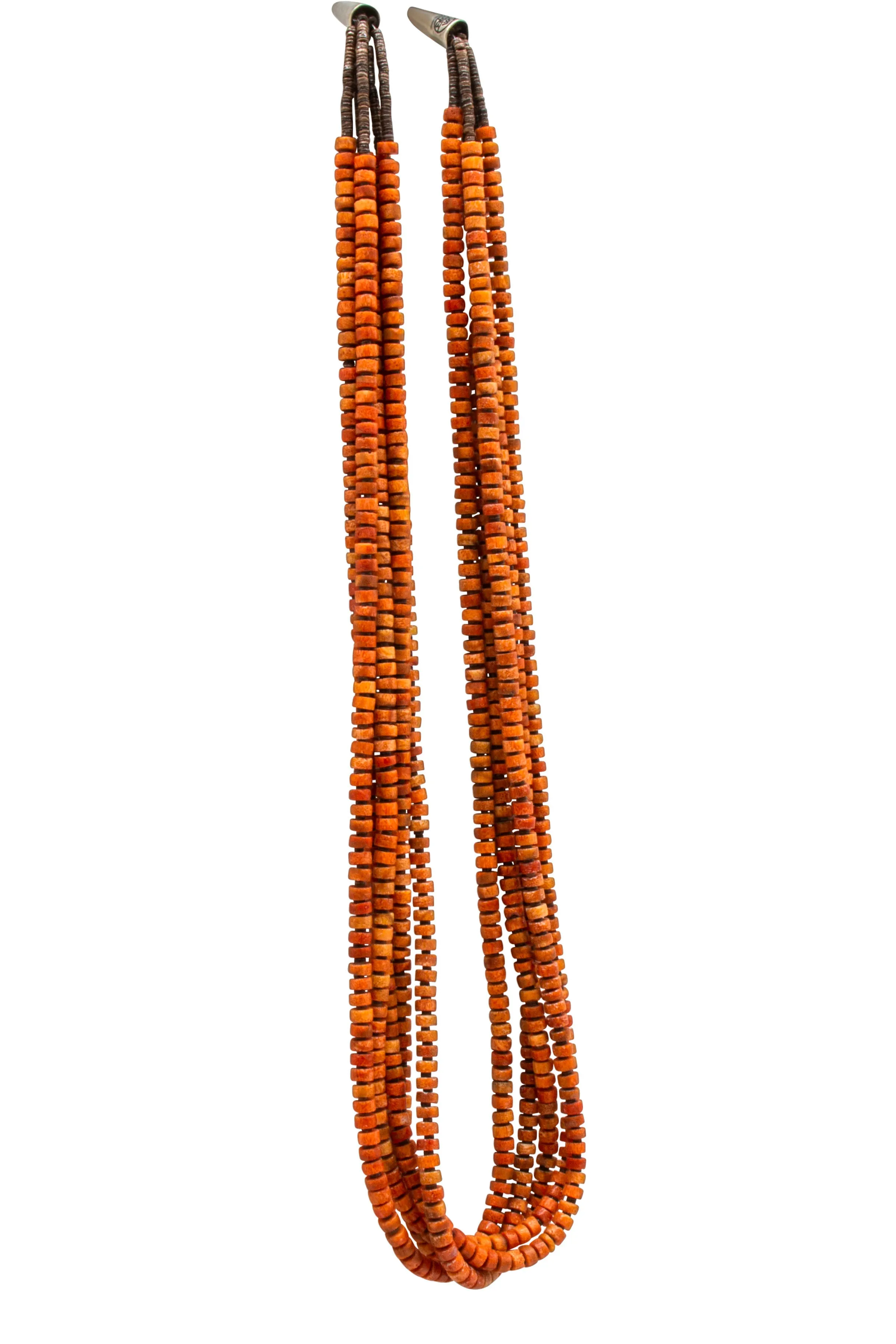 Apple Coral Beaded Necklace | Artisan Handmade