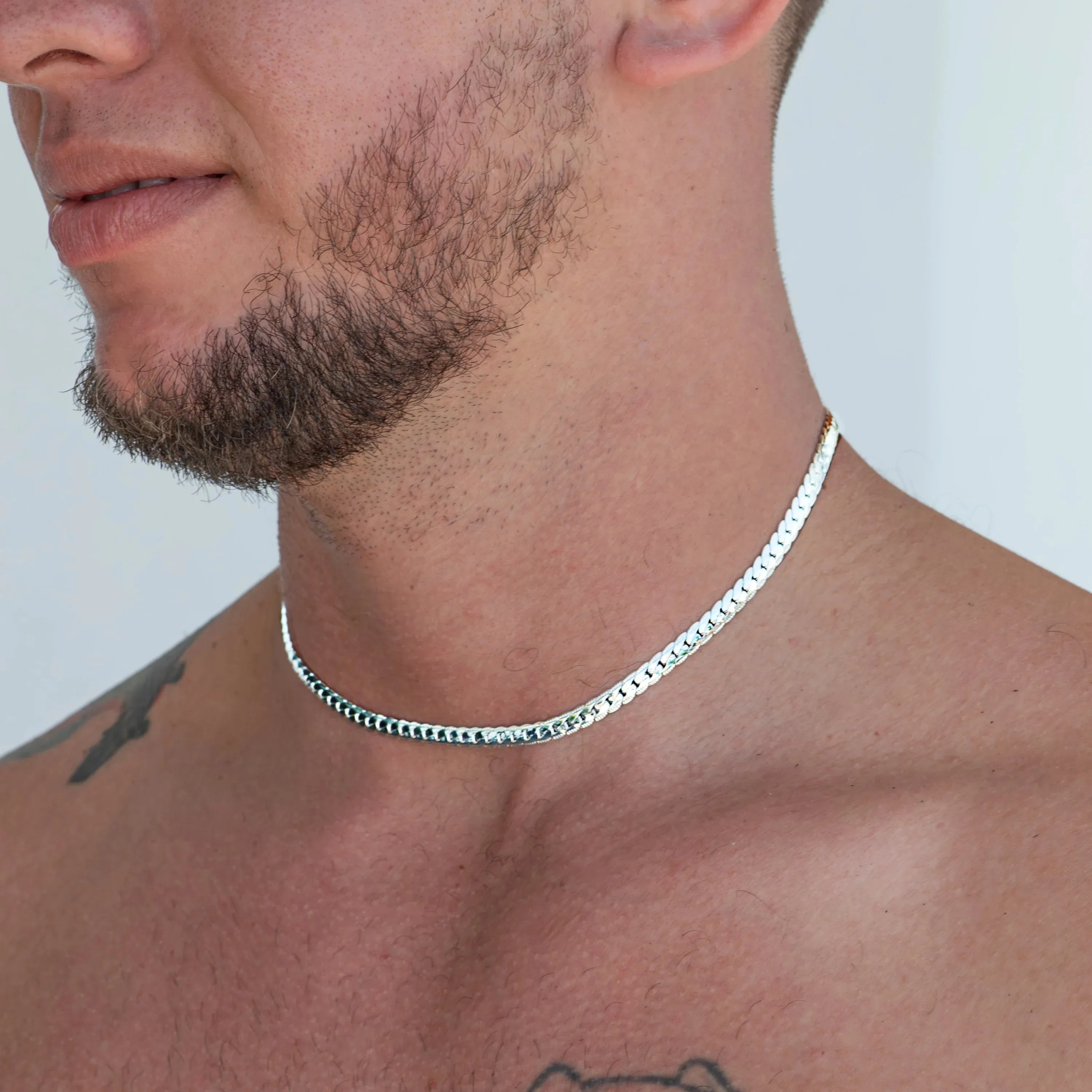 Balta Sterling Silver Necklace & Bracelet Set
