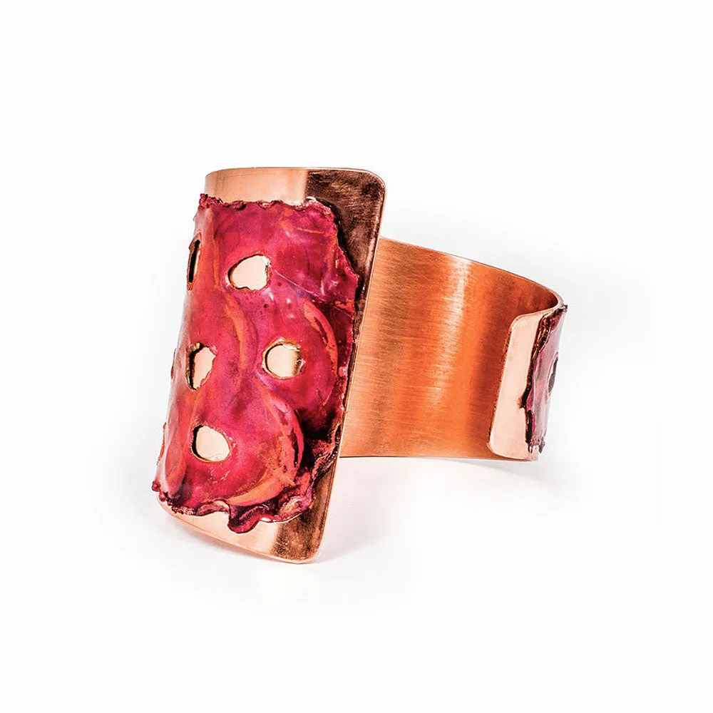 Blaze Asymmetrical Cuff Bracelet