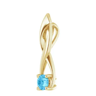 Blue Topaz Necklace