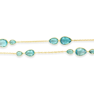 Blue Topaz Necklace