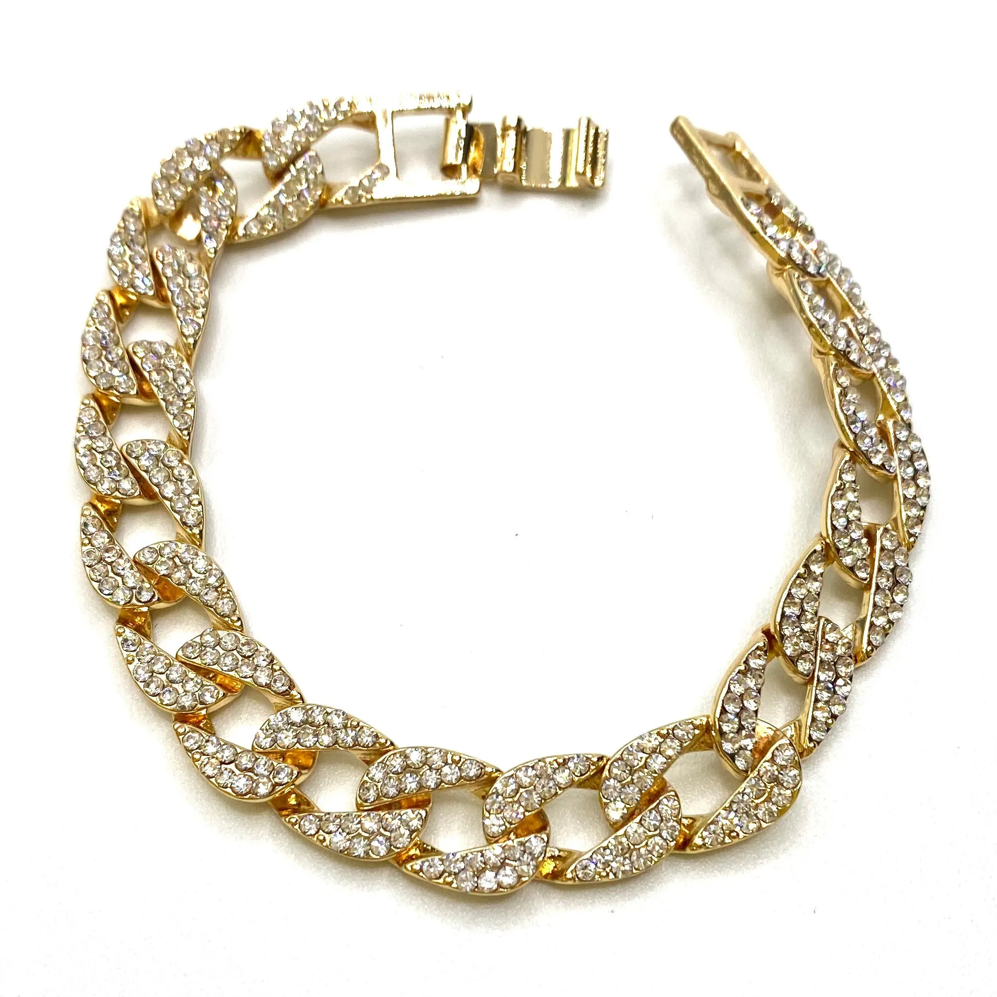 Bracelet Rhinestone Link Small-Large
