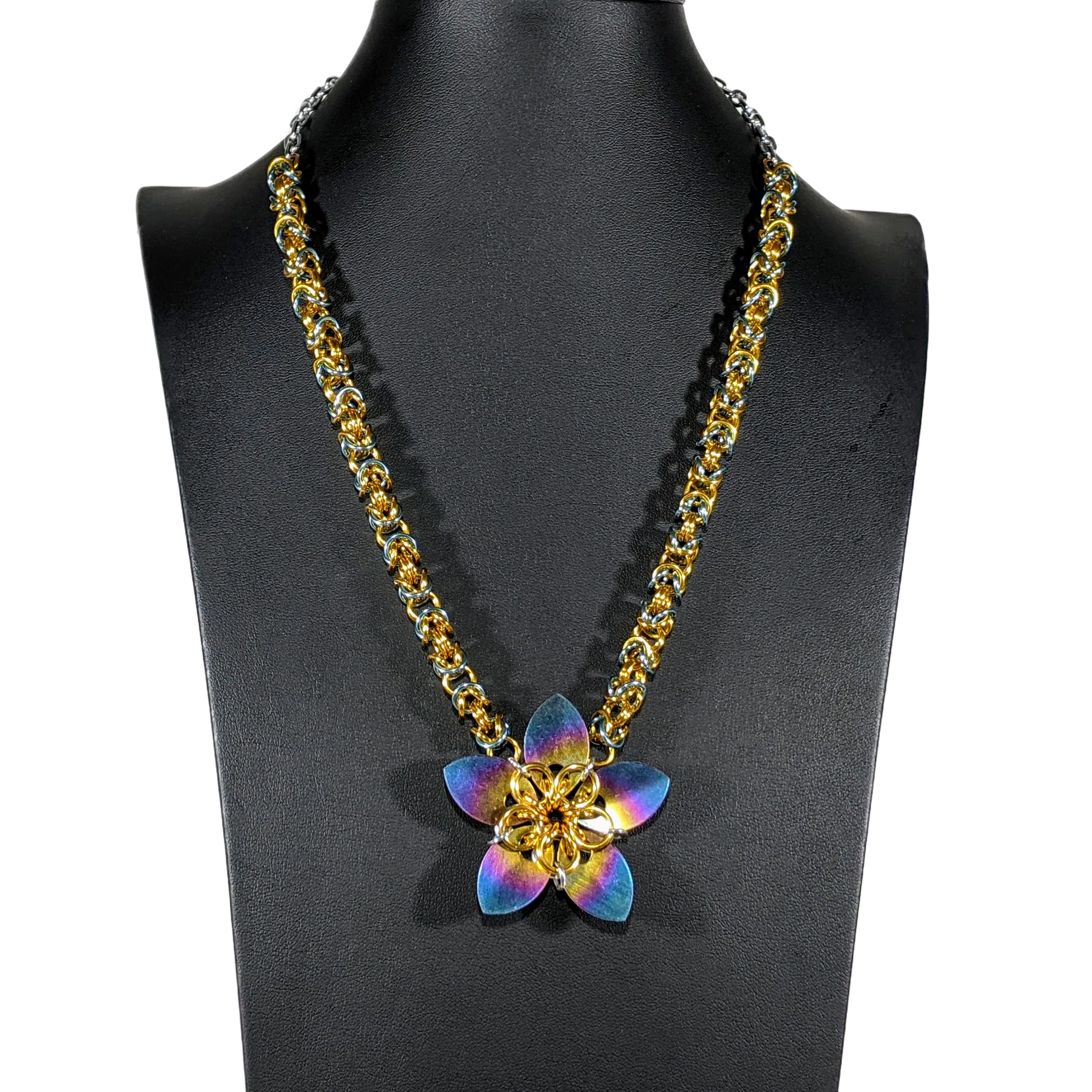 Byzantine Flower Necklace