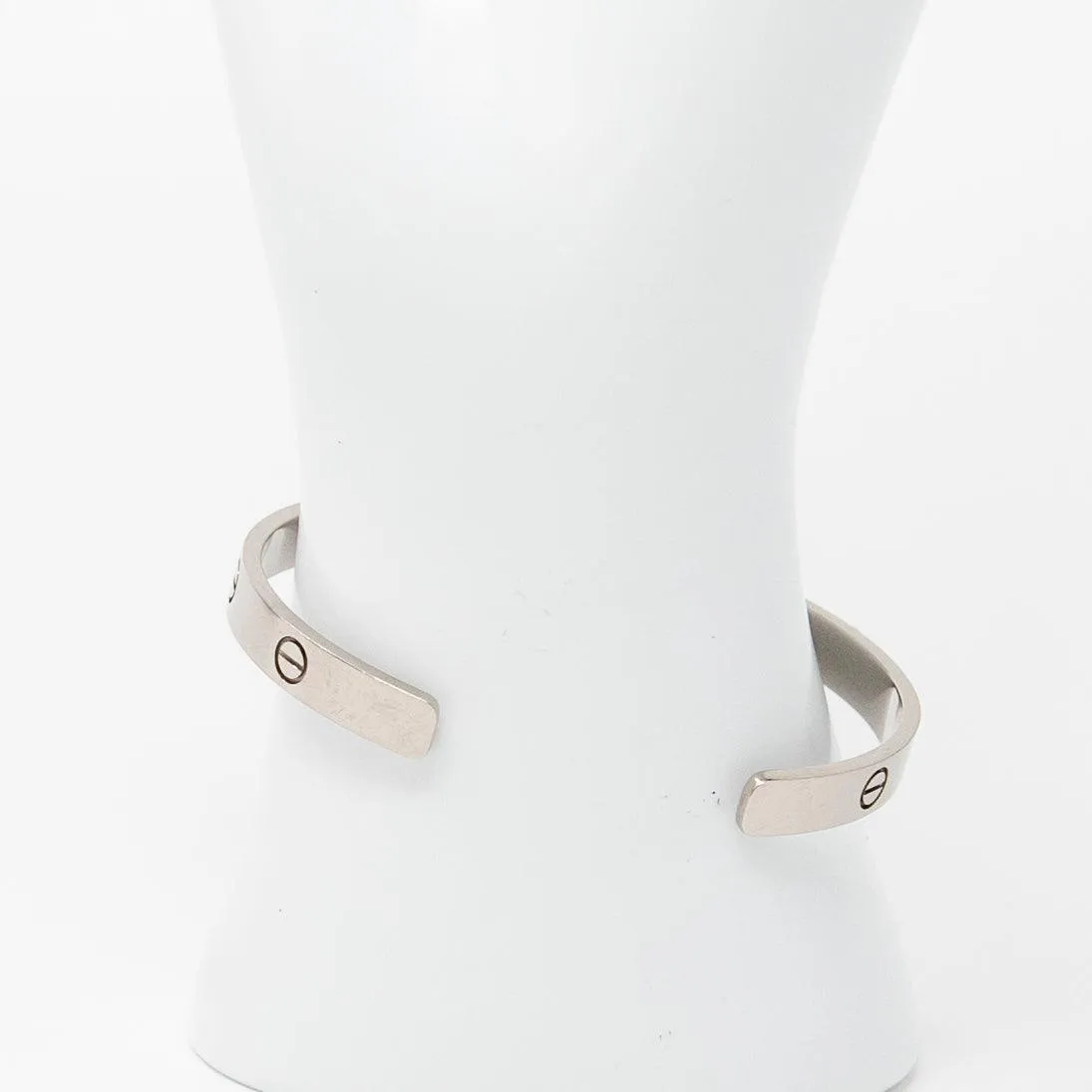 Cartier White Gold Love Cuff 18