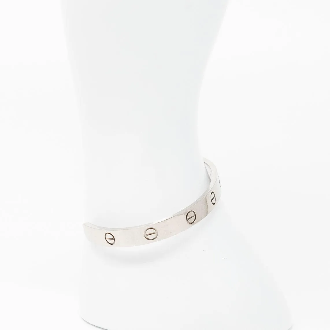 Cartier White Gold Love Cuff 18