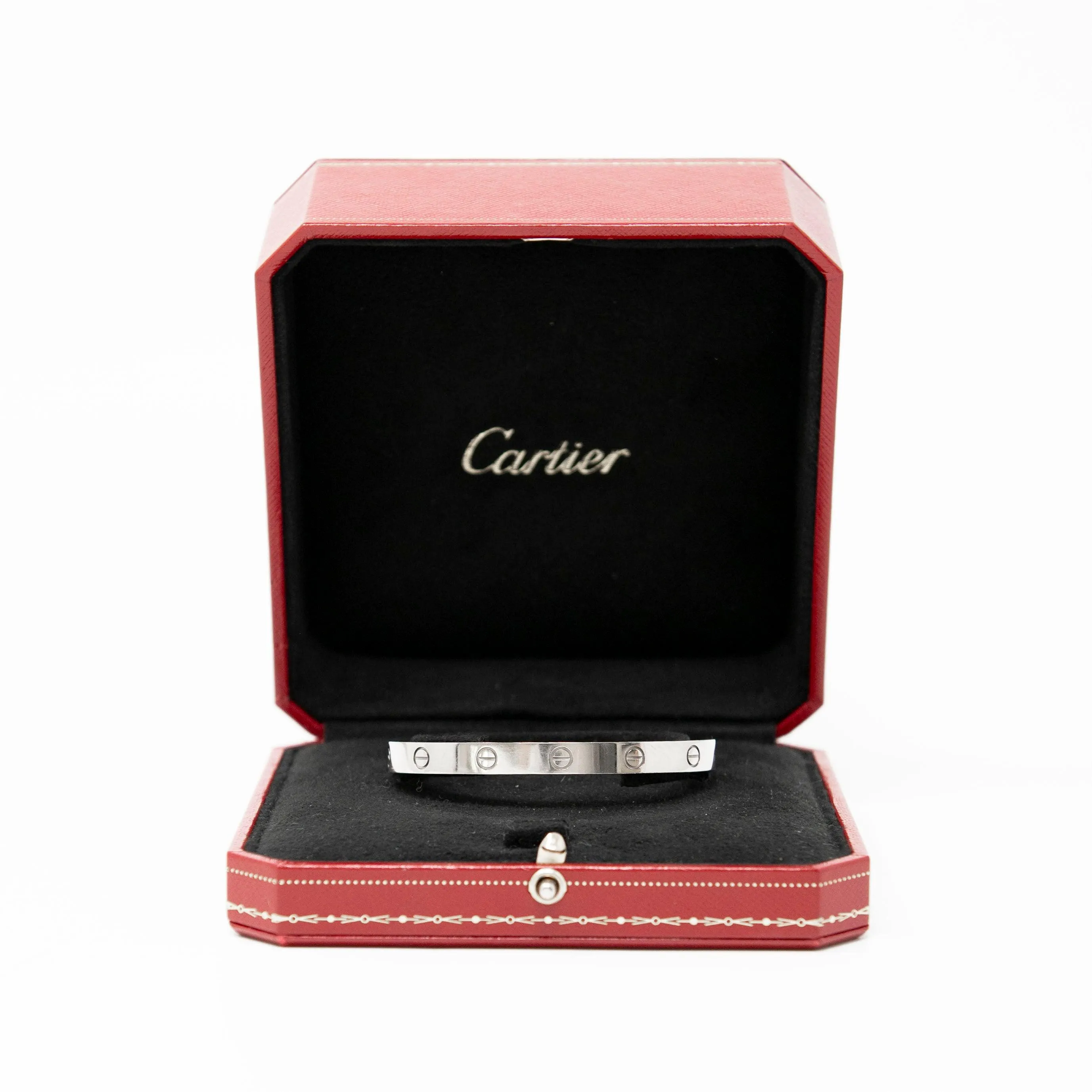 Cartier White Gold Love Cuff 18