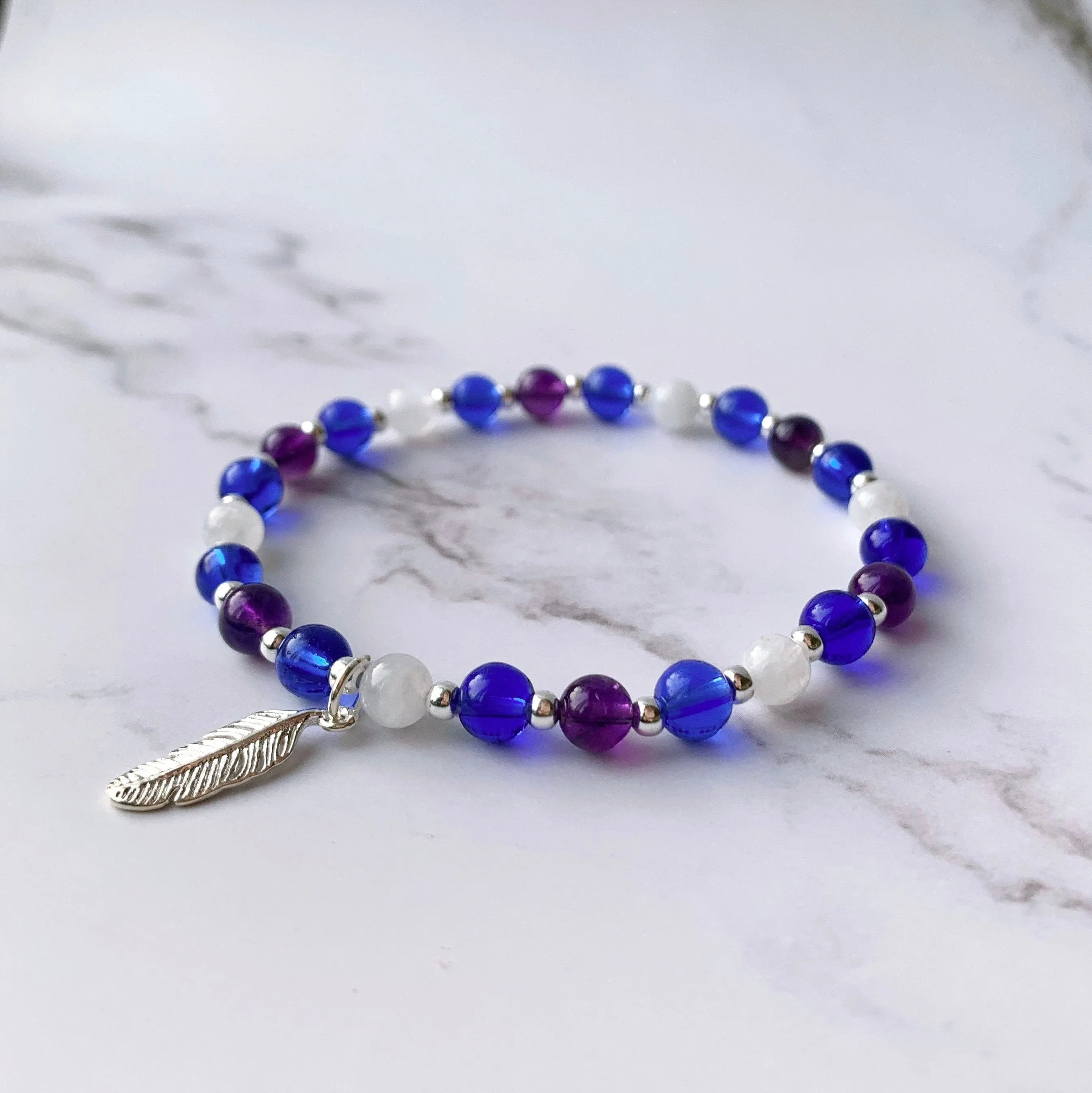Colourful Boho Healing Gemstone Bracelet