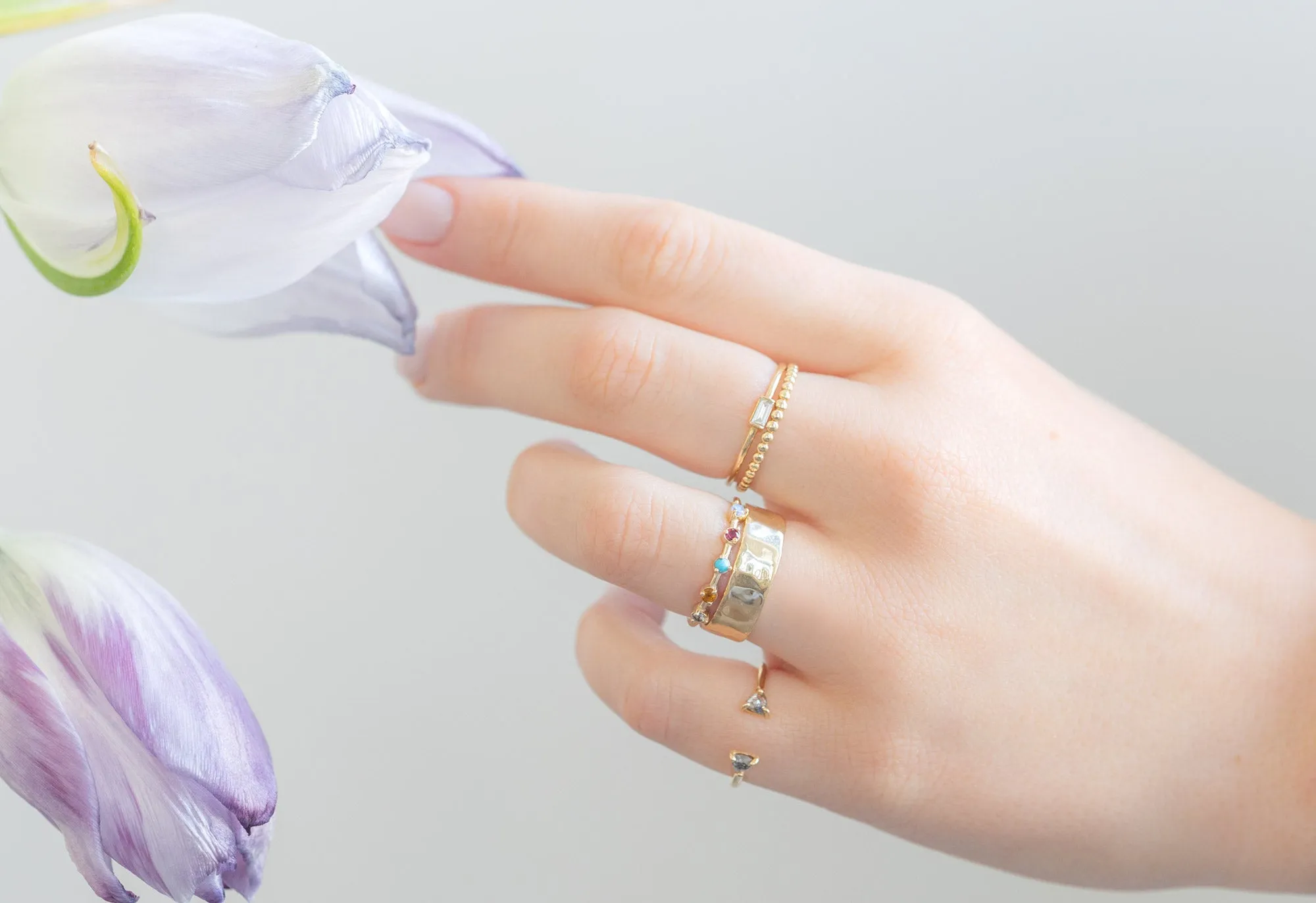 Custom Multi-Birthstone Ring