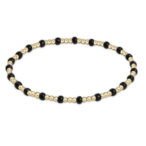 Enewton - Gameday Hope Gold Sincerity Bracelet - Onyx