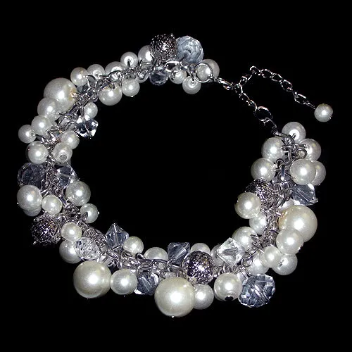 Glass Pearl Bracelet