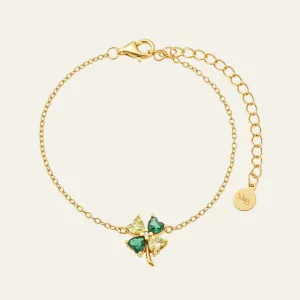 Golden Clover Bracelet