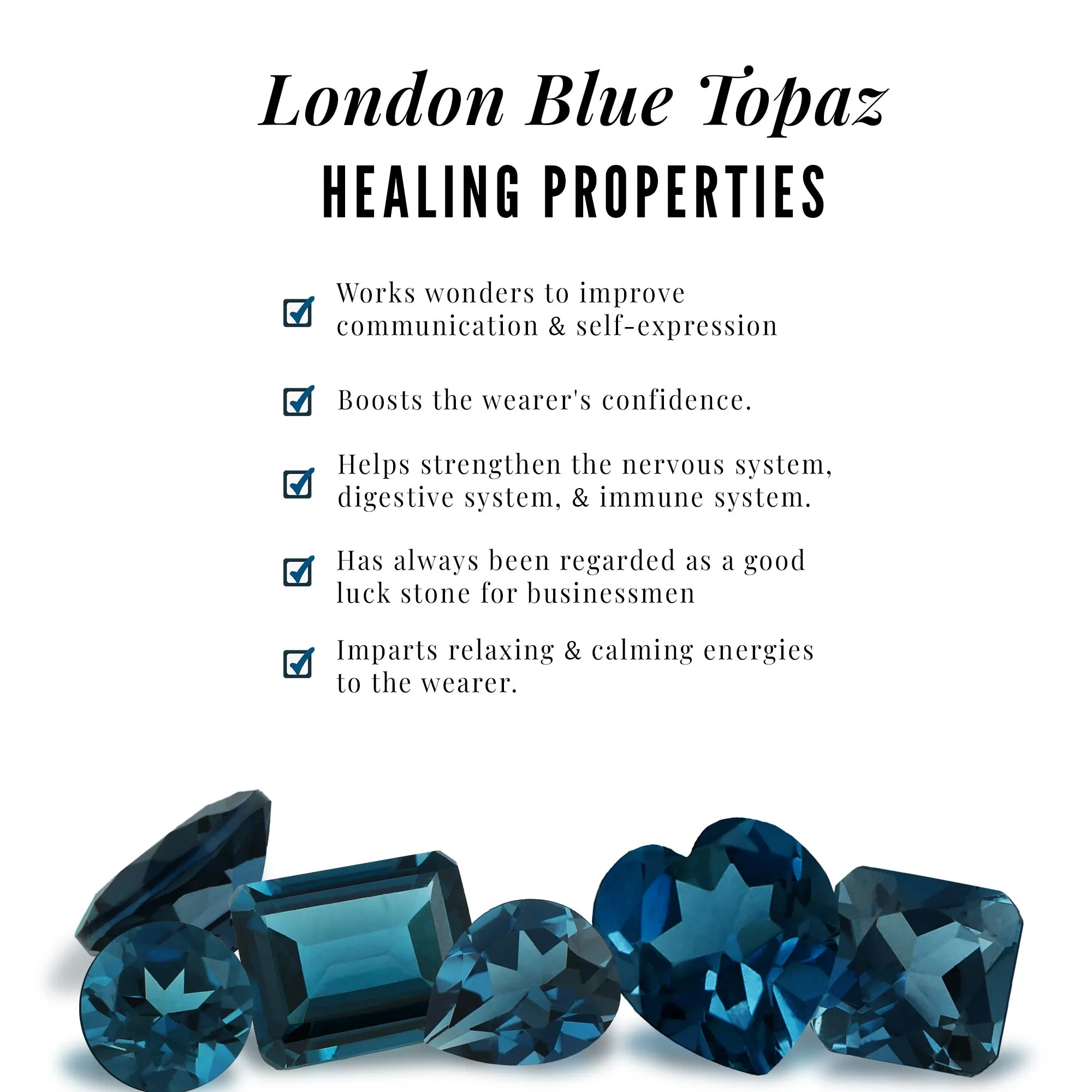 Heart Shape London Blue Topaz Drop Pendant with Diamond