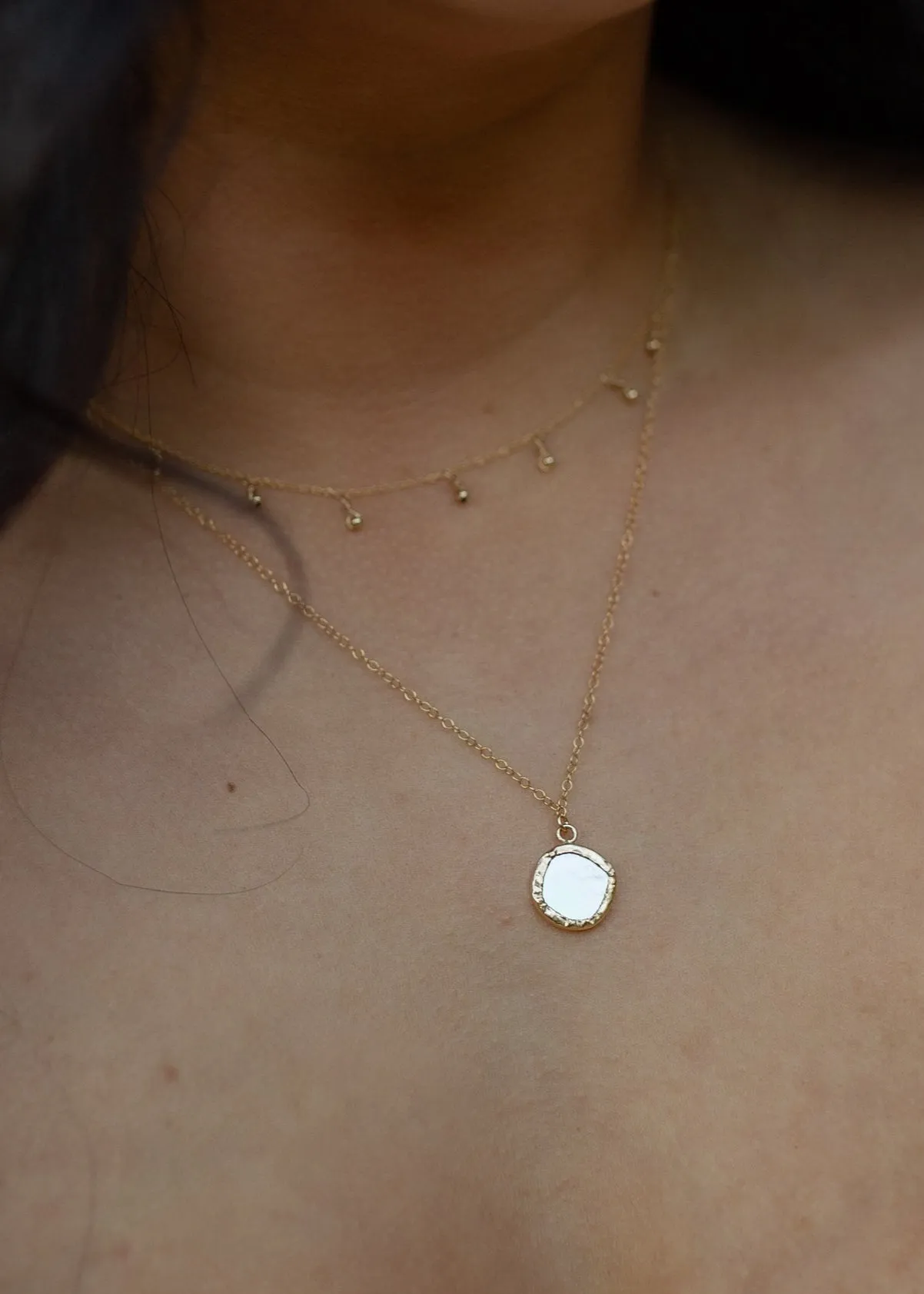 Knotted Gold Necklace