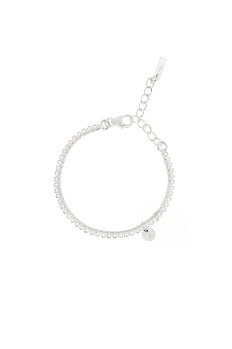 Lace Chain Anket - Silver
