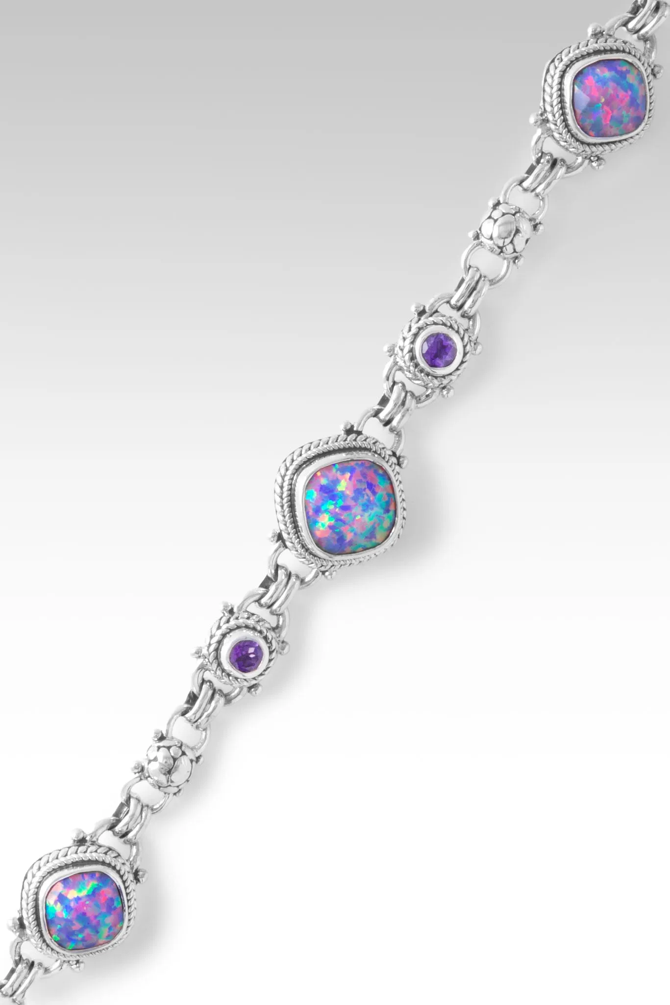Lasting Change Bracelet II™ in Multi Lavender Simulated Opal
