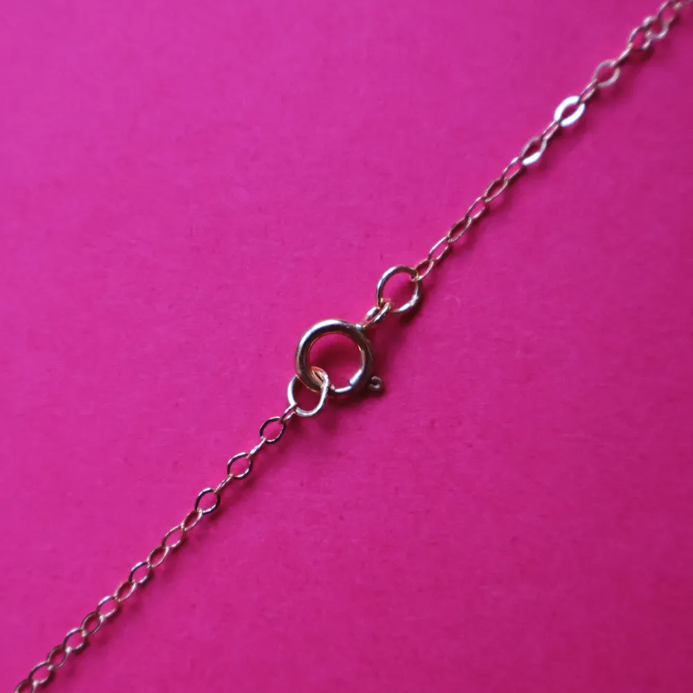 Leialoha 16" Black Pearl Gold Filled Necklace