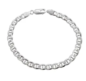 Men's 6.5mm Italian Mariner Chain Bracelet | 925 Sterling Silver Jewellry