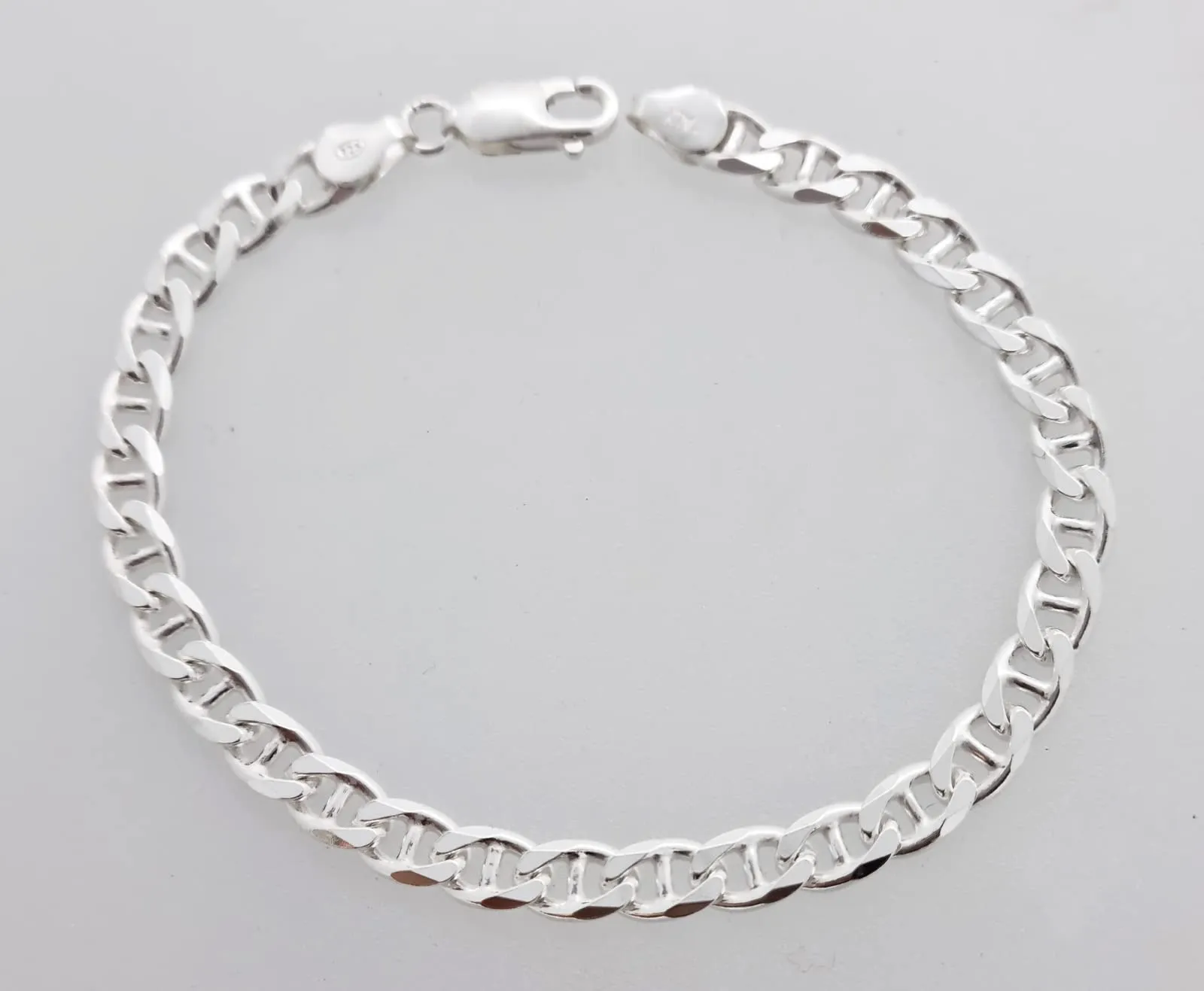 Men's 6.5mm Italian Mariner Chain Bracelet | 925 Sterling Silver Jewellry