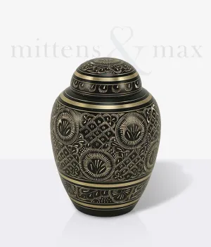 Mireya Engraved Ornamental Pet Urn