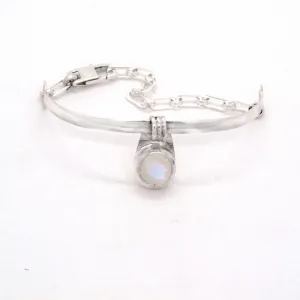 Moonstone Bar Bracelet