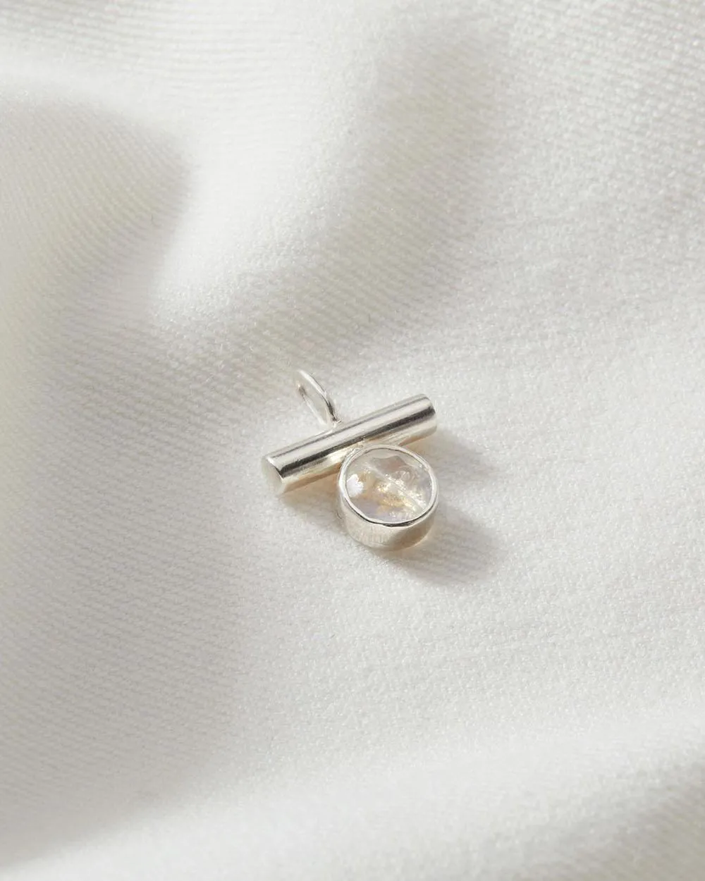 Moonstone June Birthstone Charm