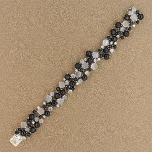 Moonstone Star Diopside Diamond Gold Bracelet