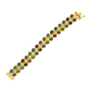 Multi-gem Estate Bracelet