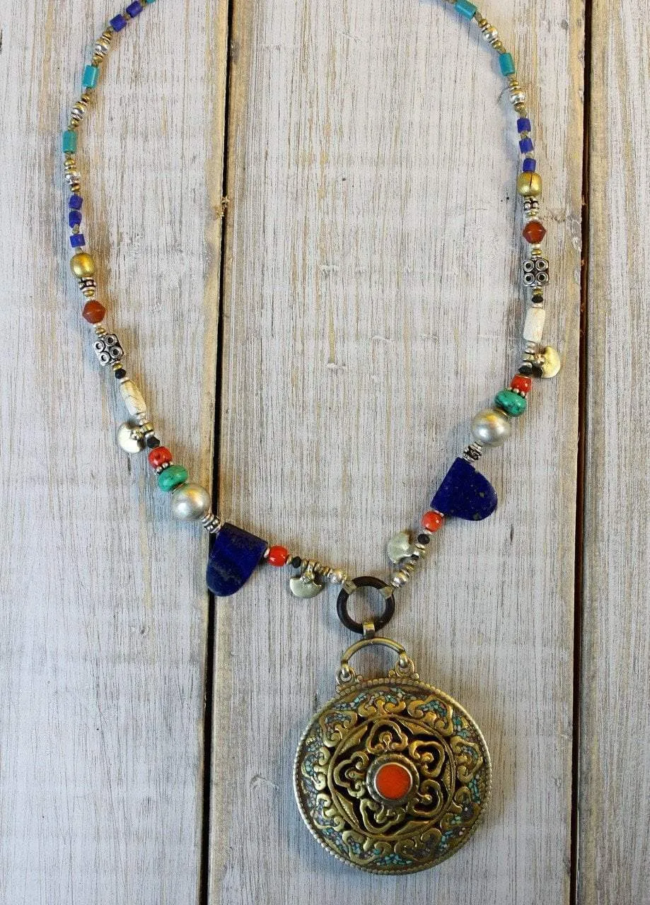 Naga Reversable Statement Necklace
