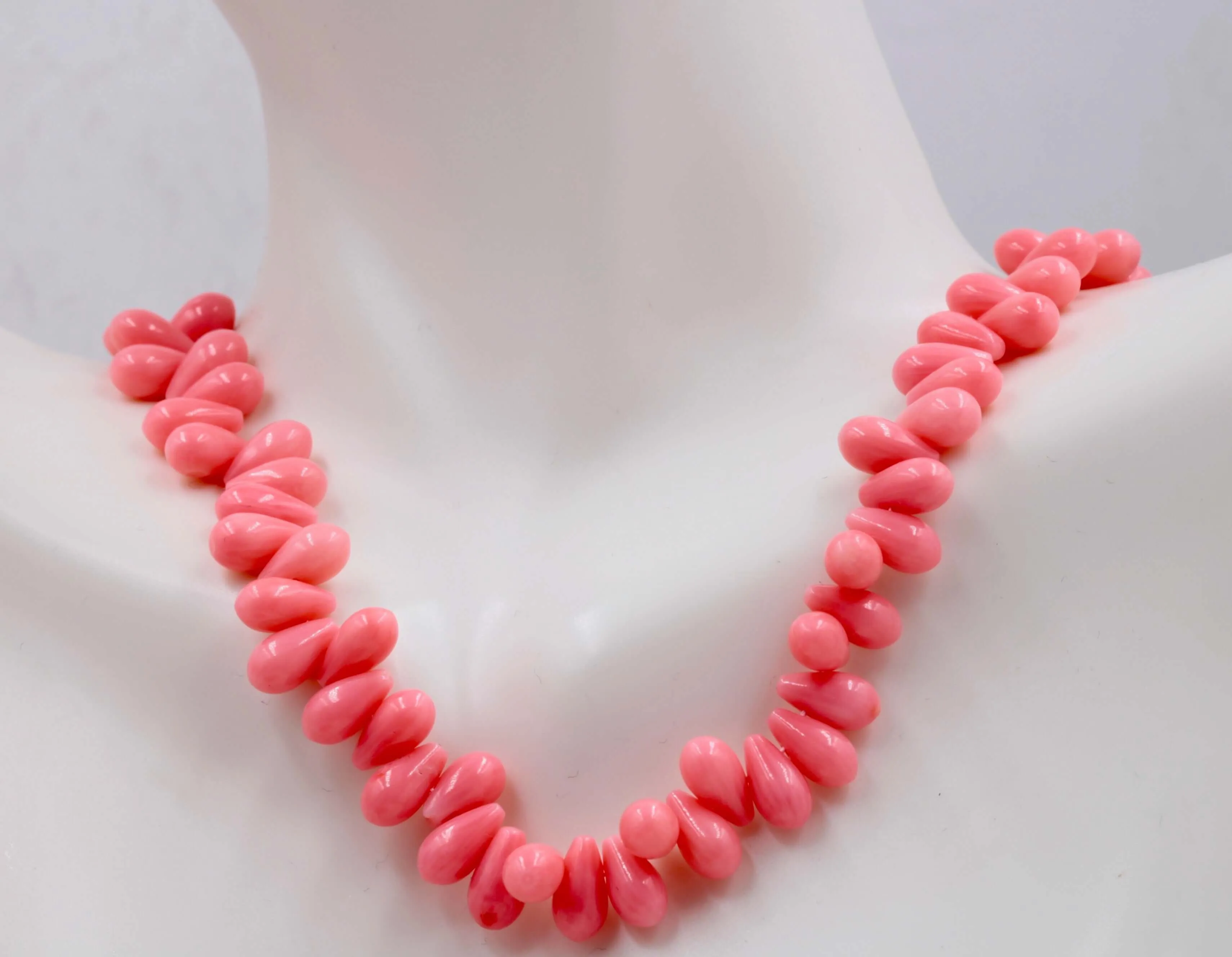 Natural Coral Beads Coral Italian Coral beads Red Coral Beads Antique Coral Beads Natural Coral Bead Necklace 18 inch SKU: 6142605
