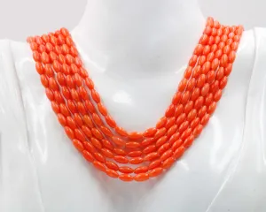 Natural Coral Beads Coral Orange Coral beads Red Coral Beads Pink Coral Beads Natural Coral Bead DIY Jewelry 8 inch SKU: 115695