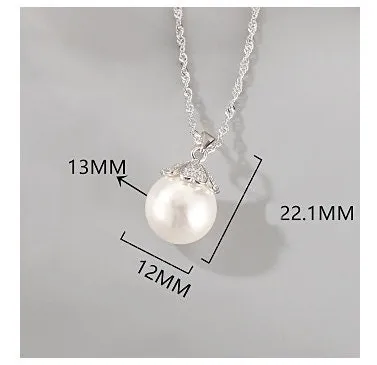 Necklace Pendant Blank Setting Flower Charm 12x22mm Sterling Silver Fine 925 For One Bead No Prong DIY Jewelry Finding Wholesale 1pc