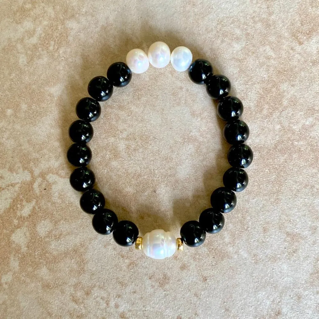 Obsidian Bracelet - Cleo