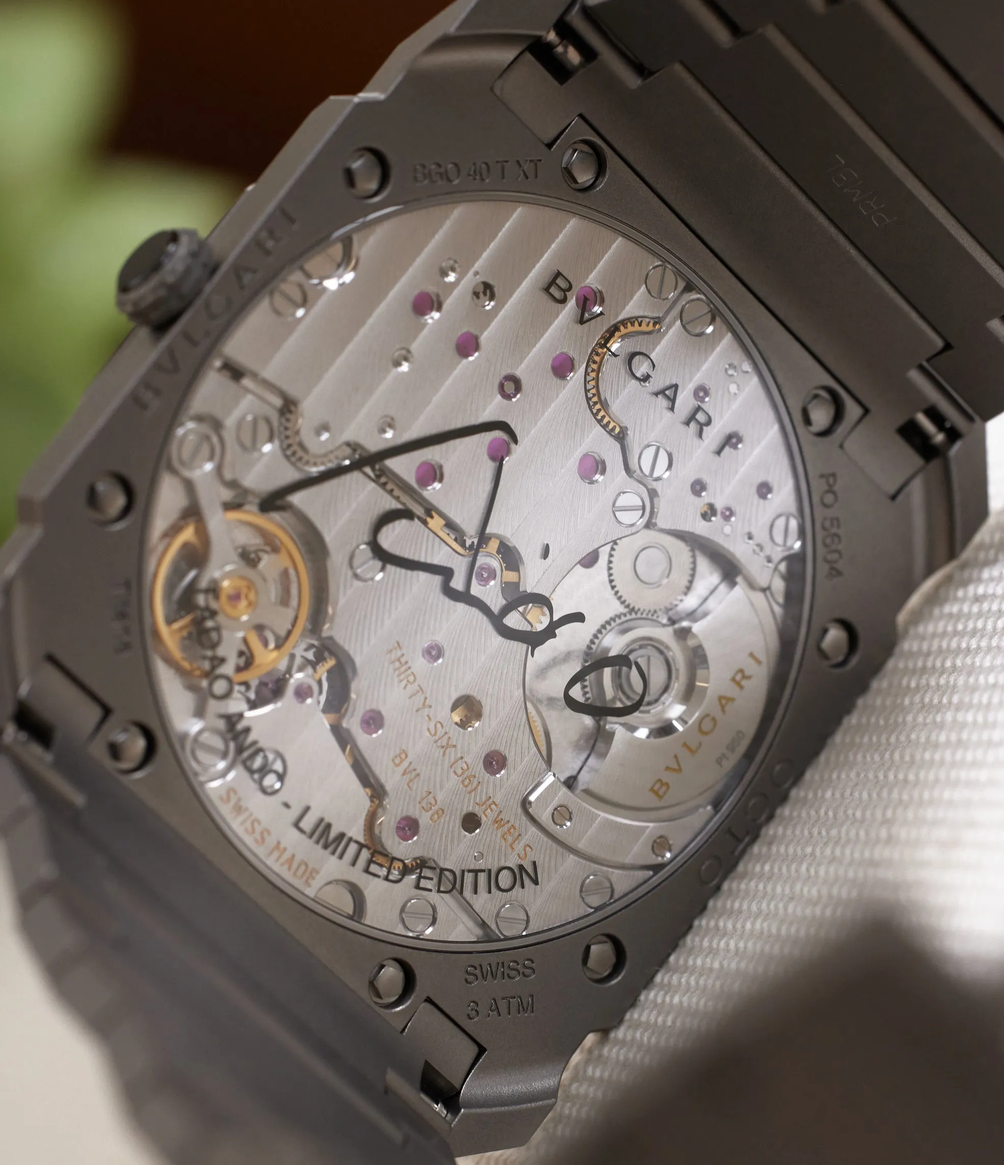 Octo Finissimo Automatic | “Tadao Ando” Limited Edition | Titanium