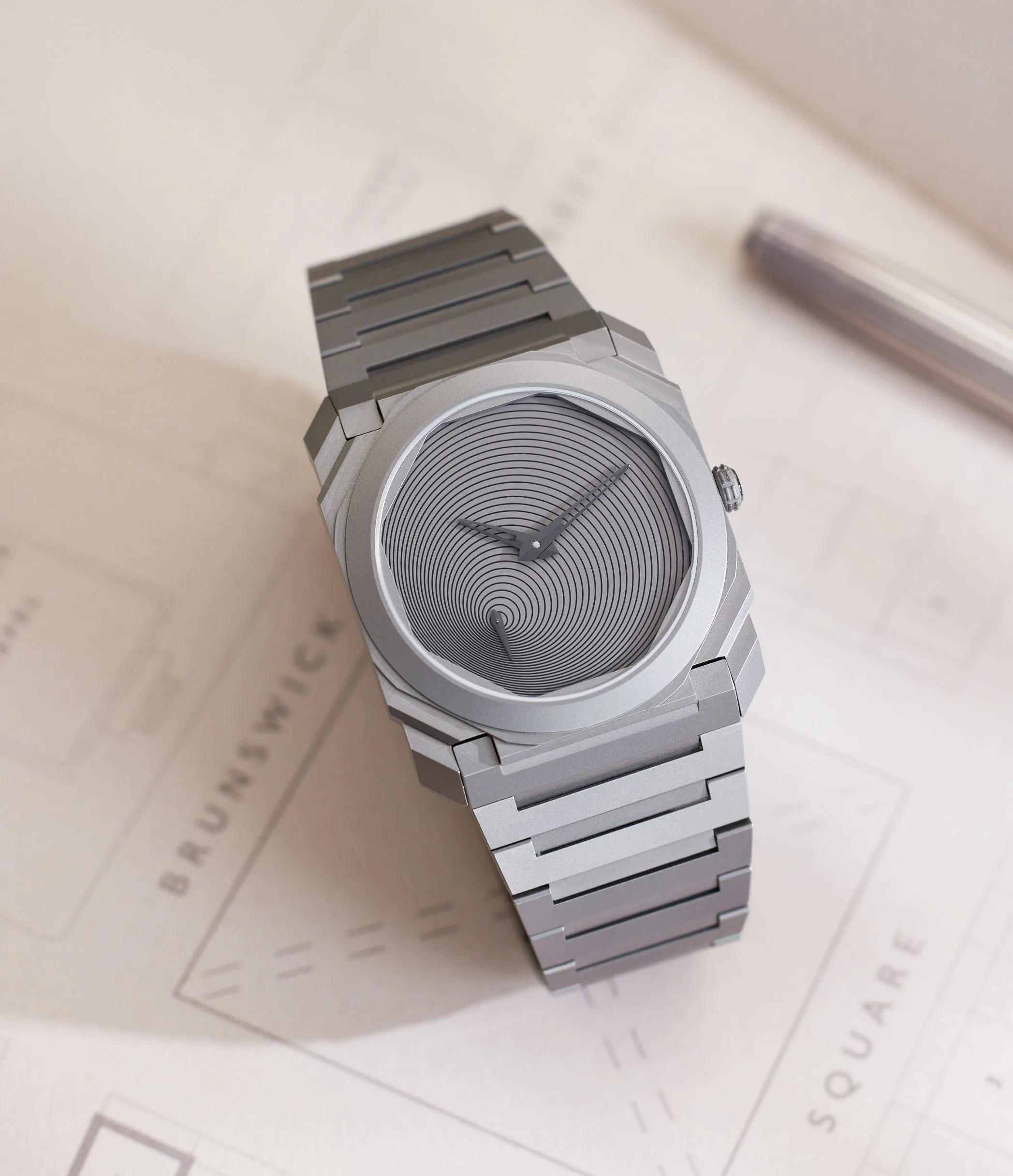 Octo Finissimo Automatic | “Tadao Ando” Limited Edition | Titanium