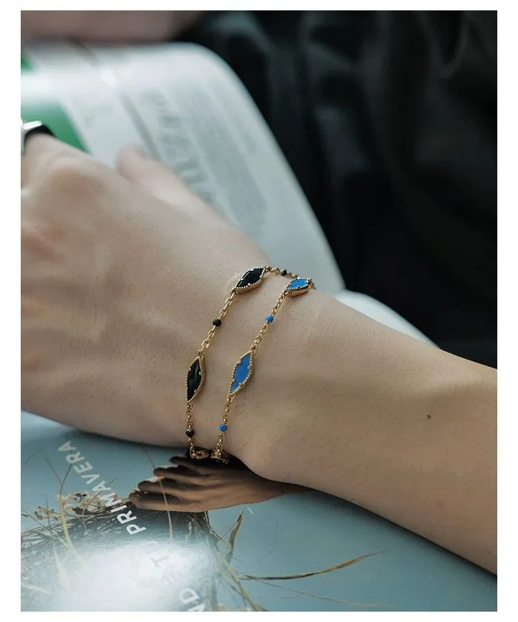 OH Agate Mother Of Pearl Bracelet