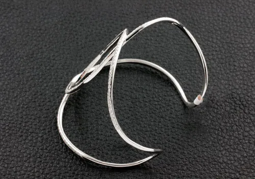 Openwork Diamond Cuff Bracelet