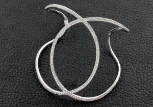 Openwork Diamond Cuff Bracelet